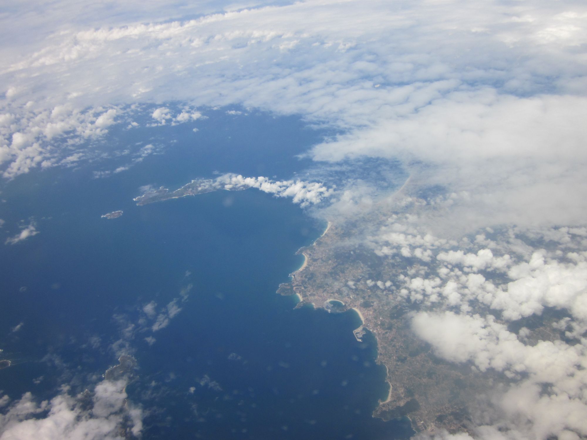 flying to Tenerife, Canary Islands