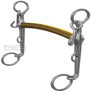  Neue Schule 80107FF Thoroughbred Weymouth 12mm Mouthpiece