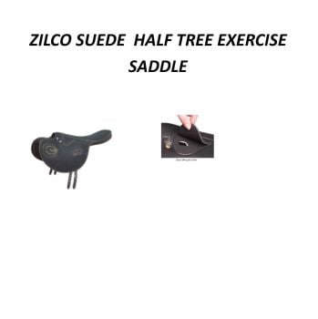 Suede Full Tree Exercise Saddle Black code 686211