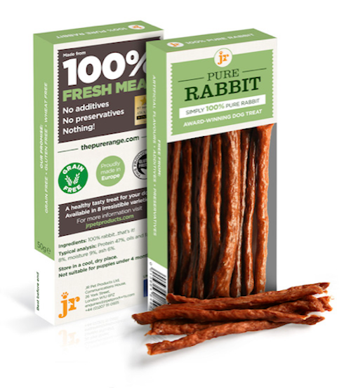 The Award Winning Pure Range Rabbit Sticks 50g