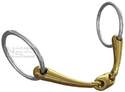 Neue Schule 8022 Tranz-Angled Lozenge Loose Ring Snaffle 14mm Mouthpiece