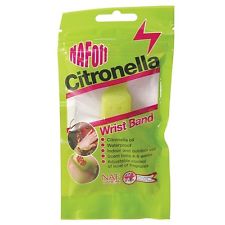 Insect Fly Repellent Wristband Naf Off Citronella 
