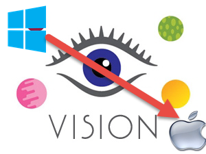Convert Vision from Windows to Mac