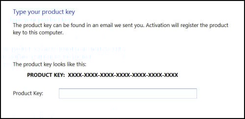 <!-- 012 -->Additional Product Key activation (Software Code)