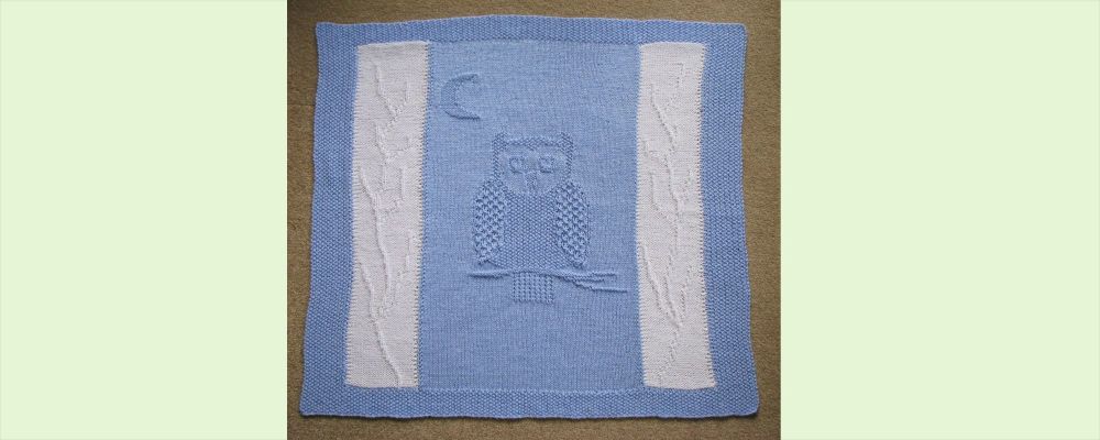 Homepage  Owl Cot Blanket