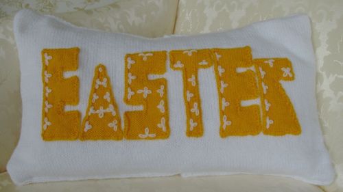 Seasonal Cushion Cover Easter Pattern - Easter