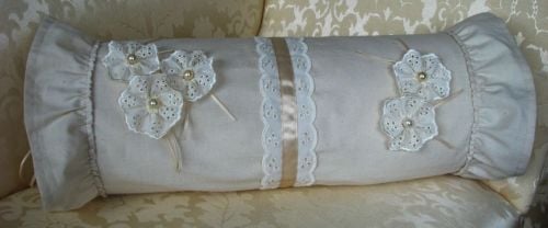 Calico & Lace Cushion Cover Pattern - Chloe