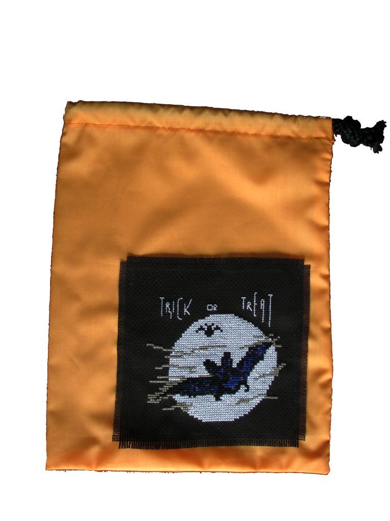 Halloween Pattern - Bat Trick or Treat Bag