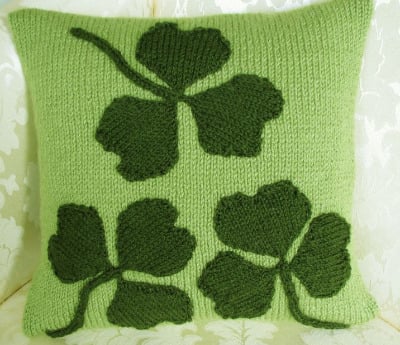 Irish Shamrock Cushion Cover Kit