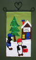 Christmas Banner - Penguins
