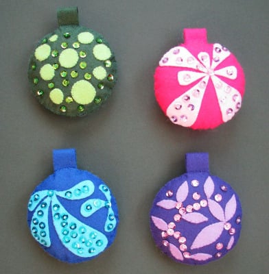 Christmas Baubles Hanging Ornaments