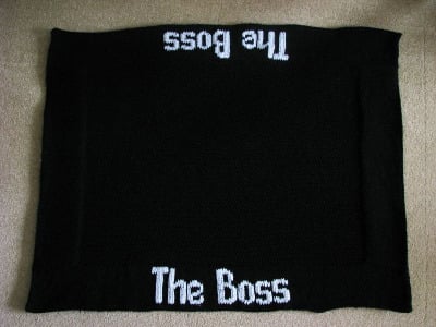 Pet Blanket - The Boss