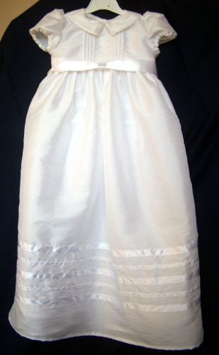 Hearts and Ribbon Christening Gown