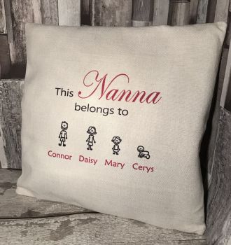 Personalised Fabric Cushion