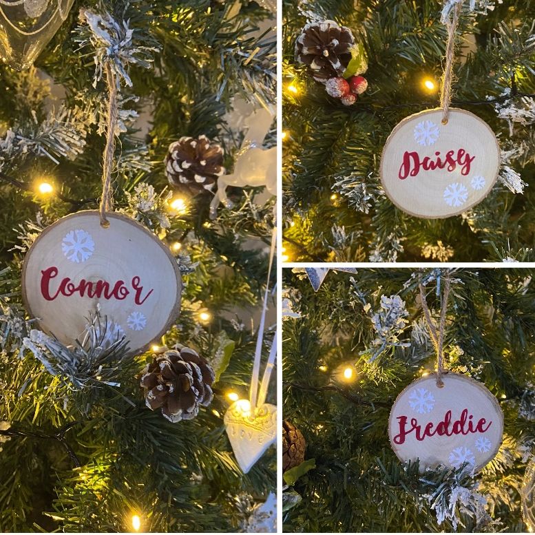 Personalised Christmas Decorations 