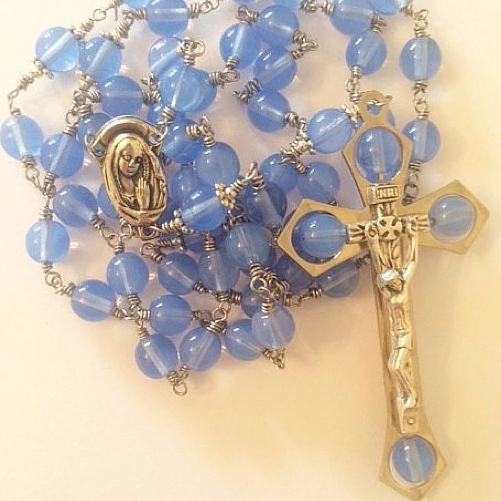 Comforter of the Afflicted Rosary Beads
