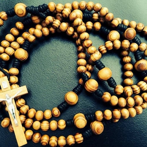 Dominican Rosary Beads traditionally have 15 decades