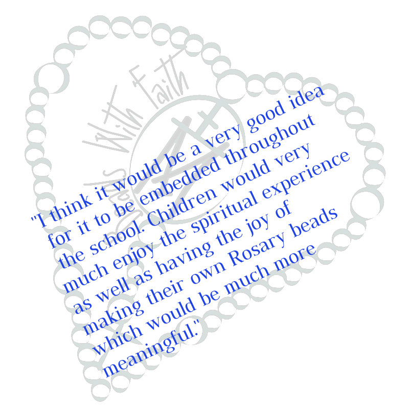 Sponsor a Make and Pray a Rosary Session