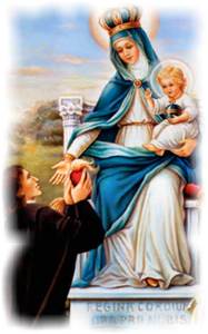 Saint Louis de Montfort on the Rosary
