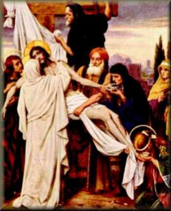 Mary receives her sons body