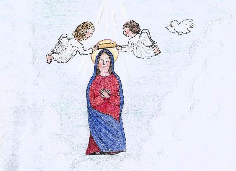 Mary is Crowned Queen of Heaven and all the Angels