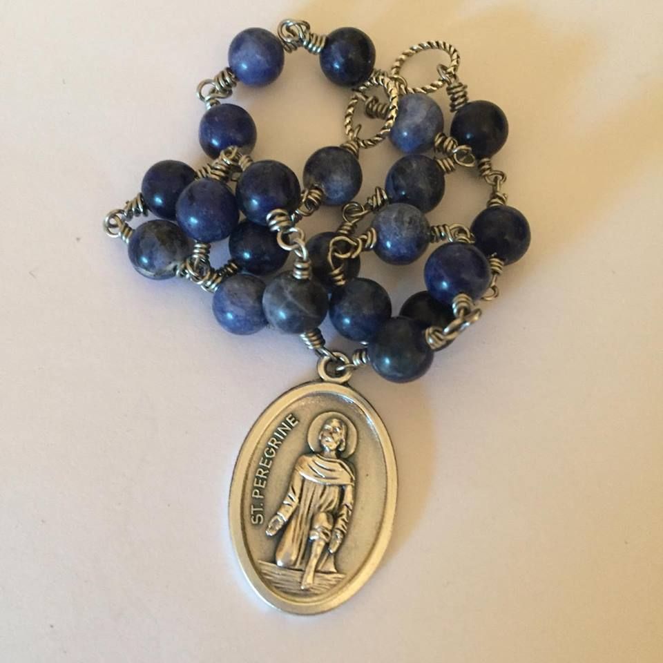 Chaplet of Saint Perigrine - Mixed Gemstone