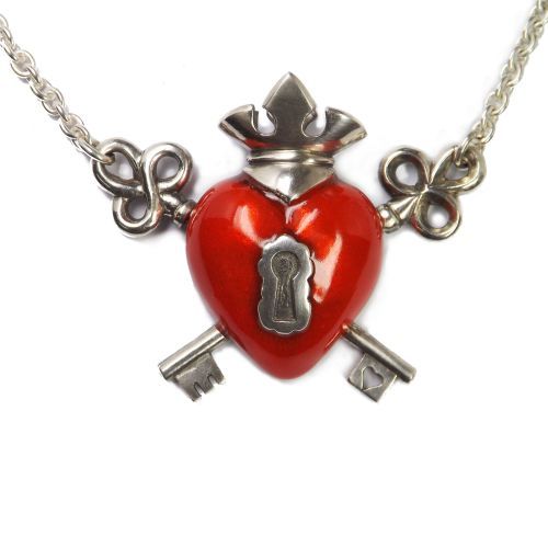 Keys to my heart necklace