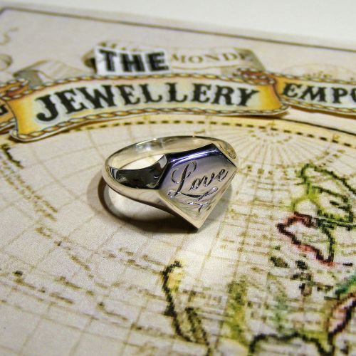 Love For Ever Signet Ring