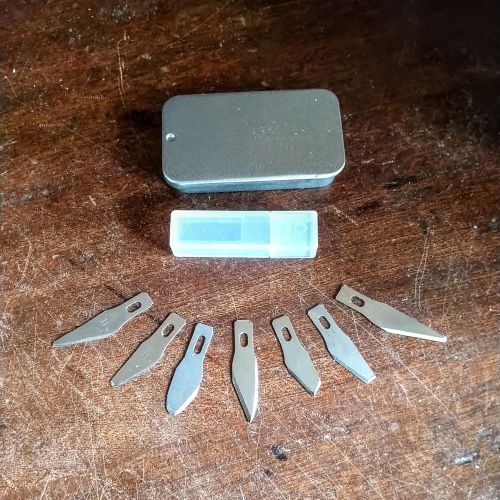 Waxcarving Blades - Tin box set