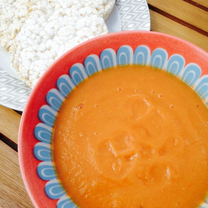 Easy vegan sweet potato soup recipe