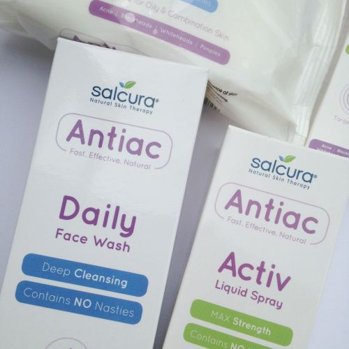 Salcura Natural Skin Therapy for acne and breakouts - blog review lylia rose uk