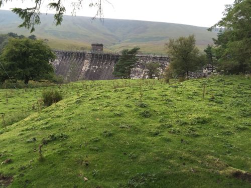 Grwyne Fawr Dam &amp; Reservoir in the Black Mountains, Wales (5)