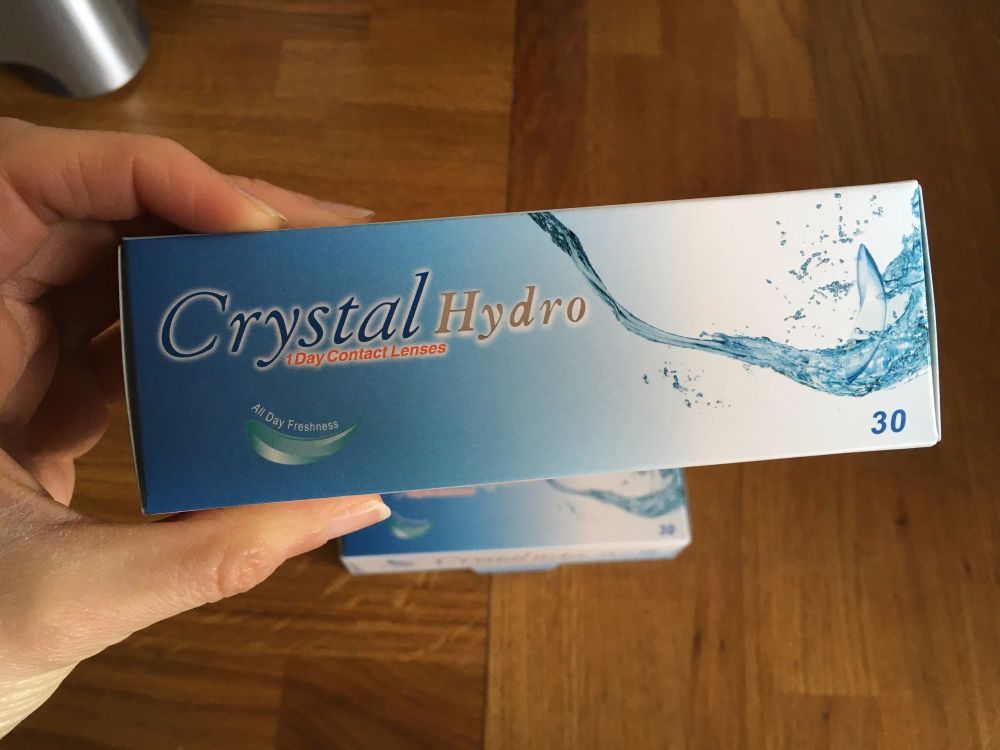 Review of Crystal Hydro Daily Contact Lenses Lylia Rose UK Lifestyle Beauty