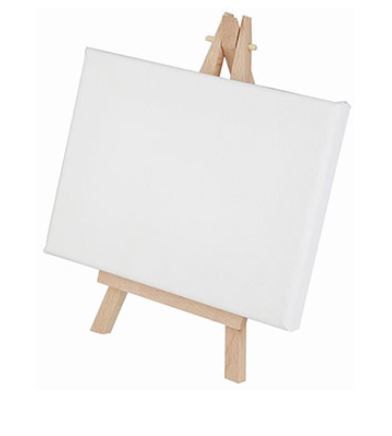 mini canvas easel kids craft ideas easy cheap easter holidays the works