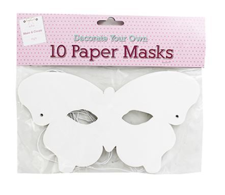 decorate paper butterfly masks kids party crafts cheap easy ideas easter ho
