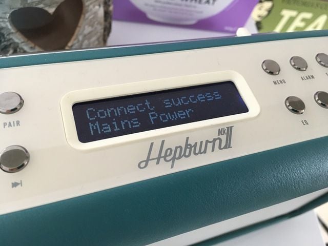 Teal VQ Hepburn Mk II DAB Radio Bluetooth Speaker Review Blogger