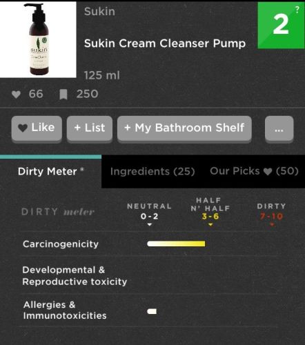 Think Dirty App - Natural Beauty Review Sukin &ndash; Australian Natural Skincare