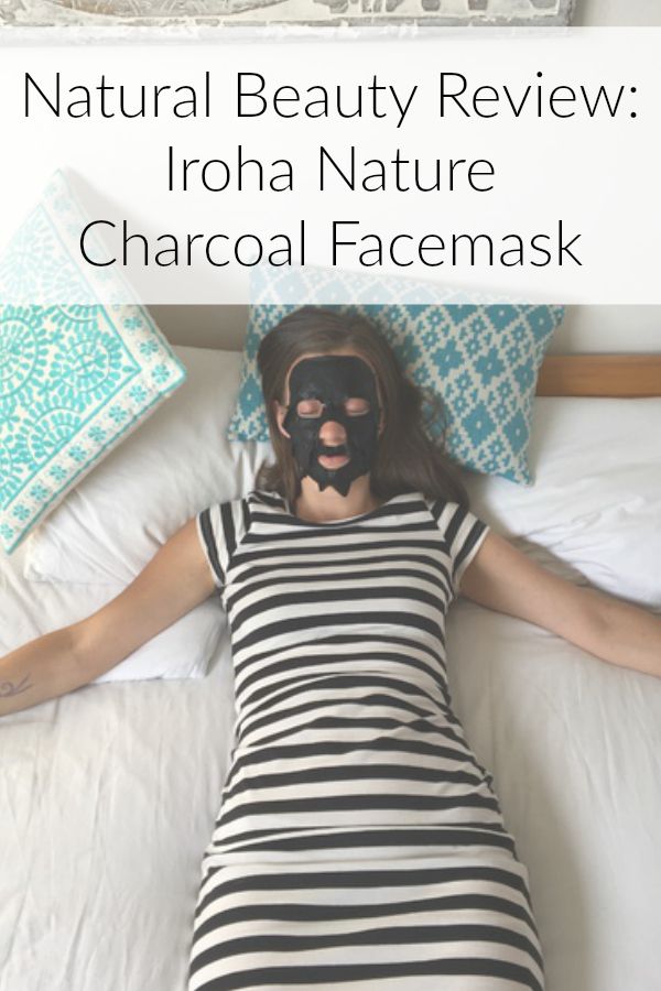 Natural Beauty Iroha Nature Charcoal Tissue Facemask Review Pin