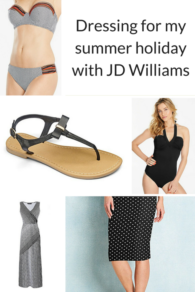 Dressing for my summer holiday with JD Williams pin