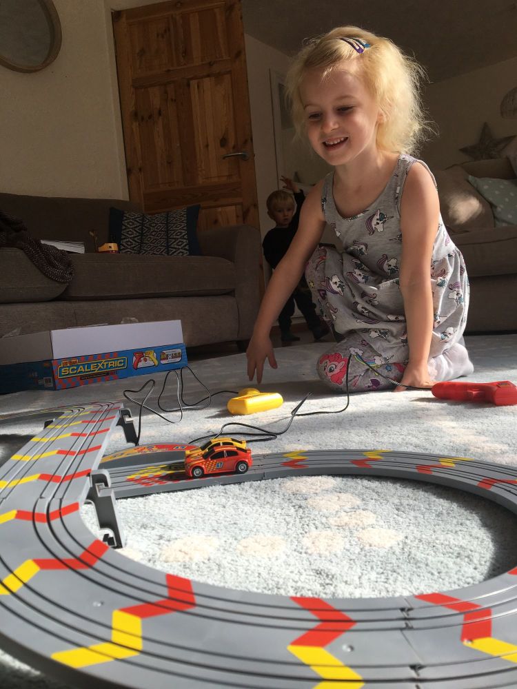 Christmas Comes Early My First Scalextric Review - Lylia Rose Blog Post 7