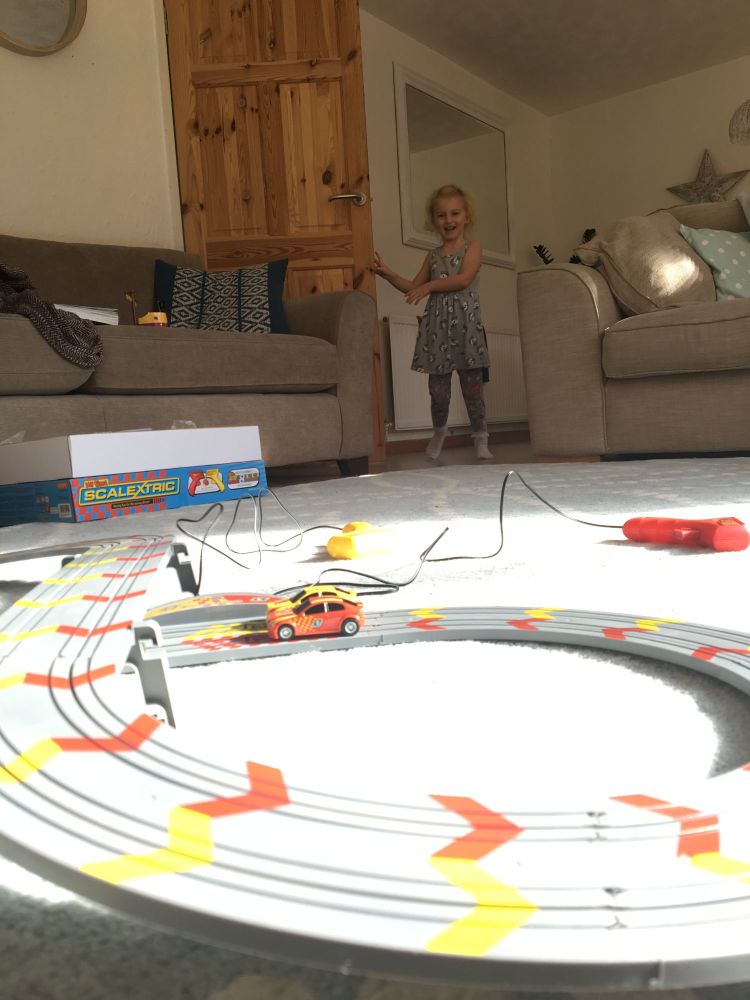 Christmas Comes Early My First Scalextric Review - Lylia Rose Blog Post 8