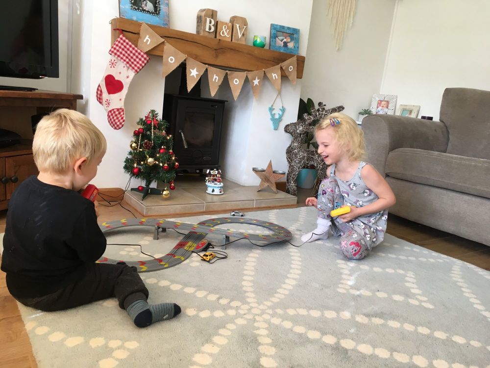 Christmas Comes Early My First Scalextric Review - Lylia Rose Blog Post 1