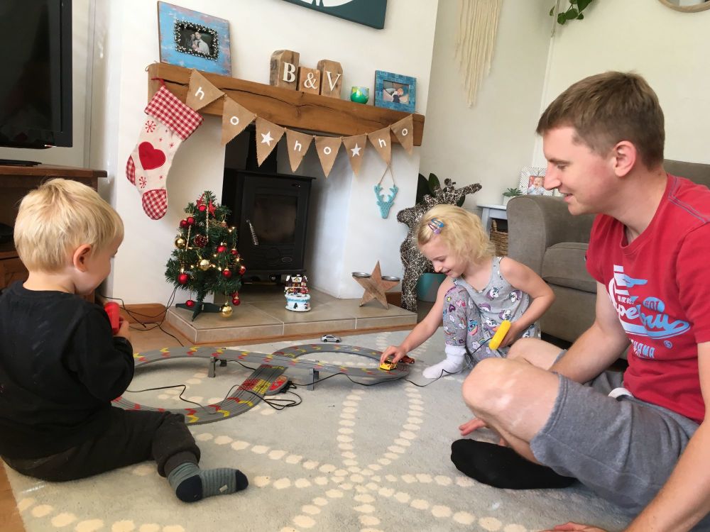 Christmas Comes Early My First Scalextric Review - Lylia Rose Blog Post