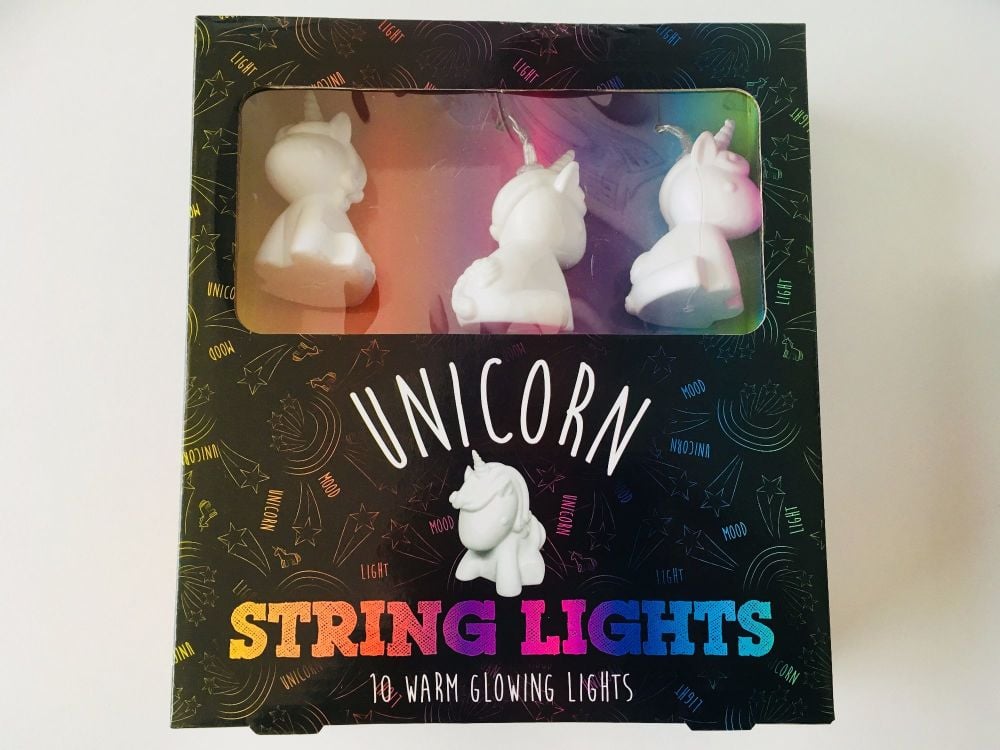 Unicorn Fairy Lights Stocking filler ideas for a 5 year old girl including