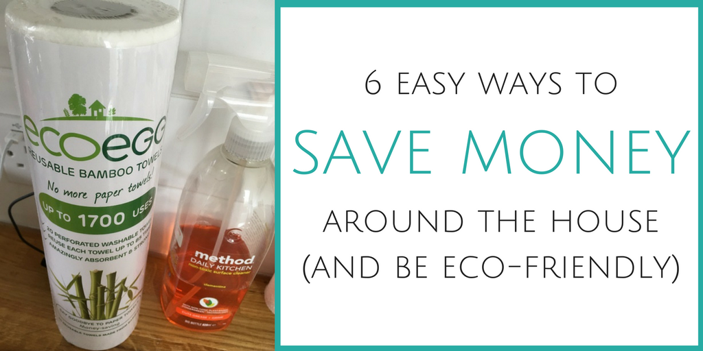 6 easy ways to save money around the house (and be eco-friendly)