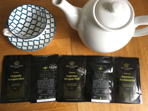 Kick off a healthy new you with loose leaf green teas from The Tea Makers (