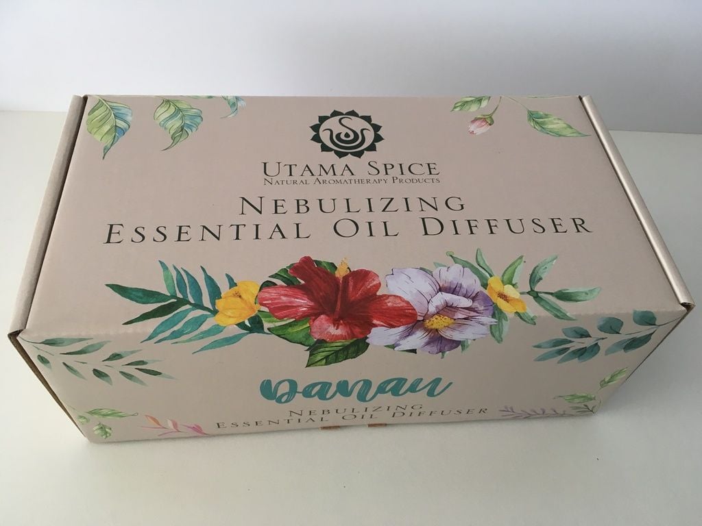 Healthy Home Utama Spice Essential Oil Nebulizer Review - unboxing