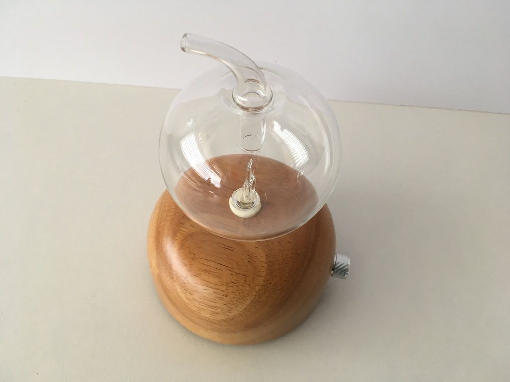 Healthy Home Utama Spice Essential Oil Nebulizer Review - handmade wooden b