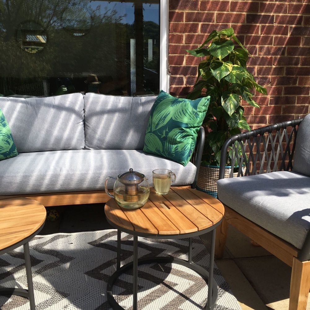 How we are creating the perfect patio outdoor seating area 2