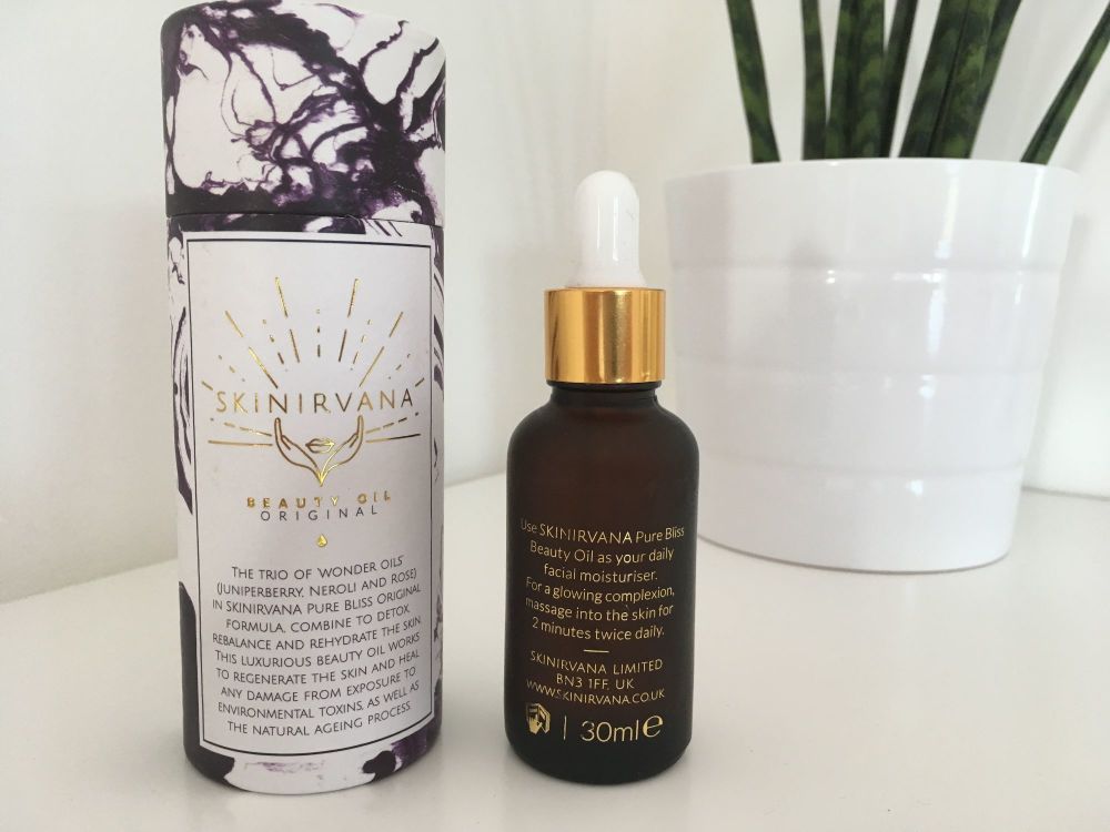 Blog Giveaway - Win a SKINIRVANA Pure Bliss Original Beauty Oil